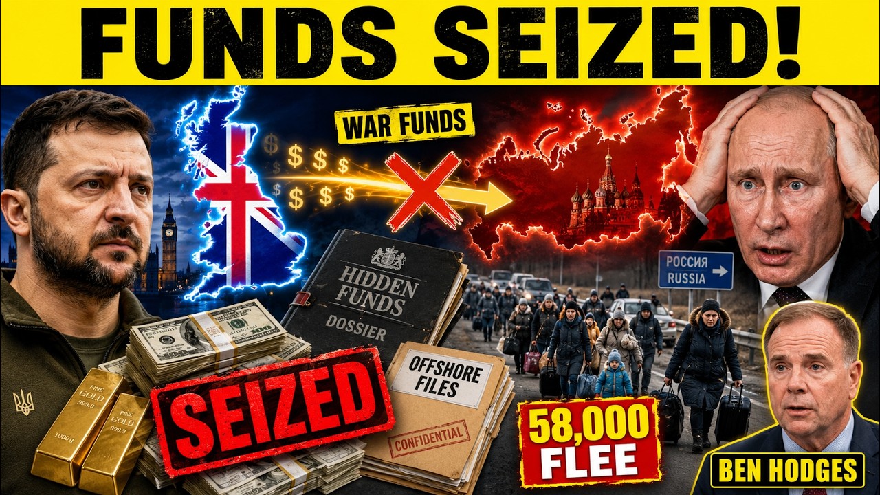 The UK Just SEIZED Putin's Hidden War Funds &mdash; Now 58,000 Russians Are FLEEING