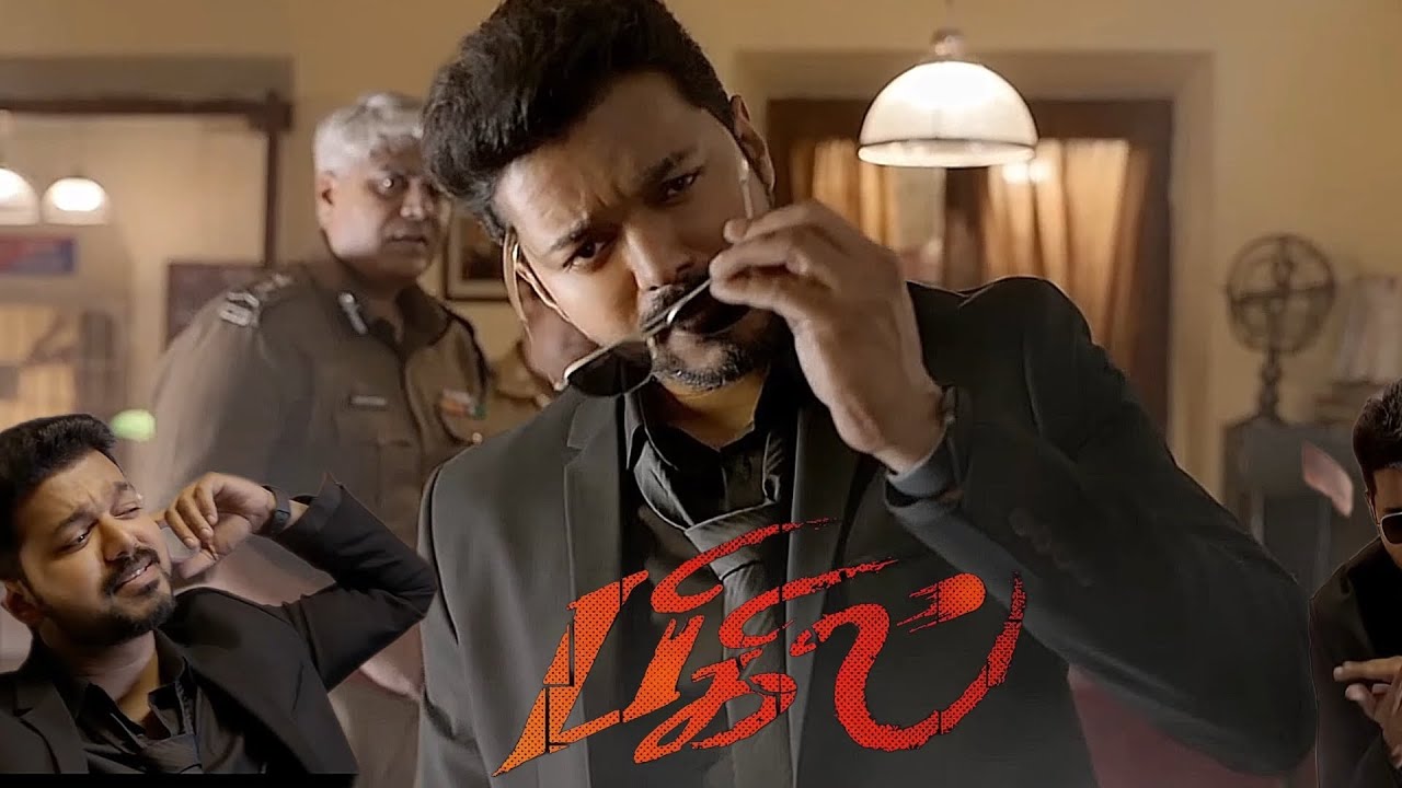 Bigil movie police station blast scene 💥