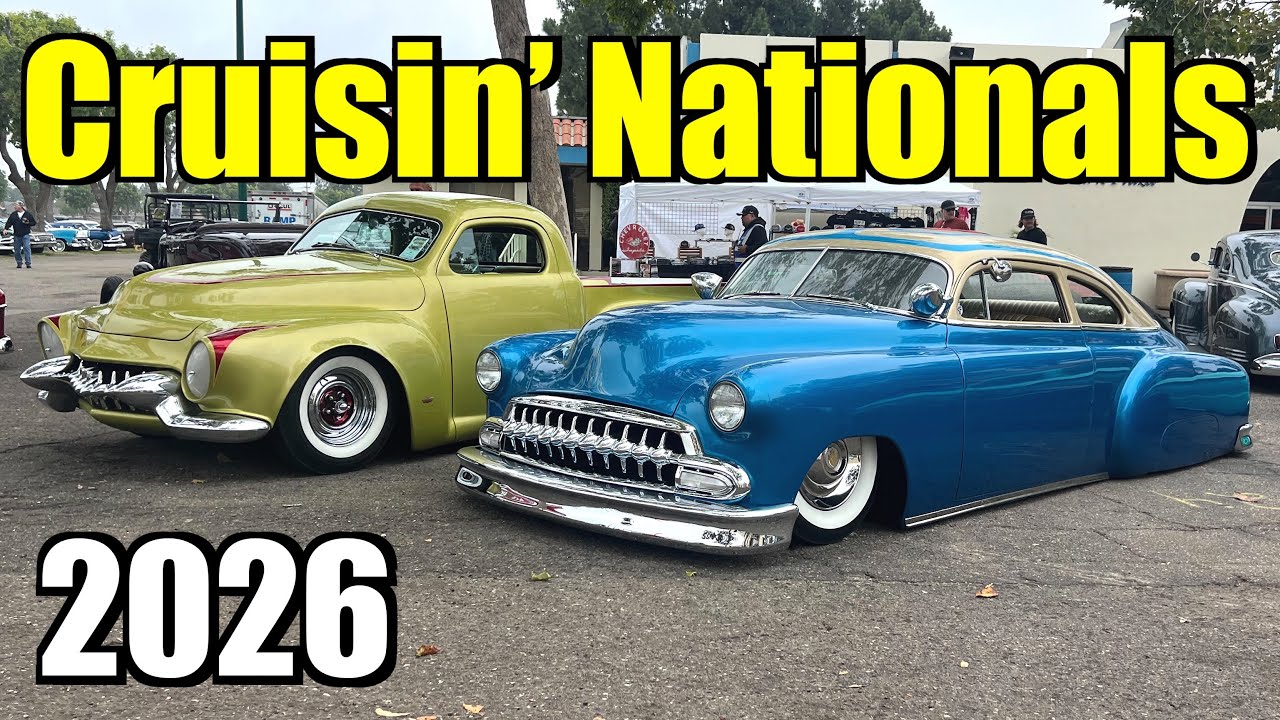 Santa Maria Cruisin' Nationals 2026 &mdash; Субботняя автомобильная выставка &mdash; West Coast Kustoms