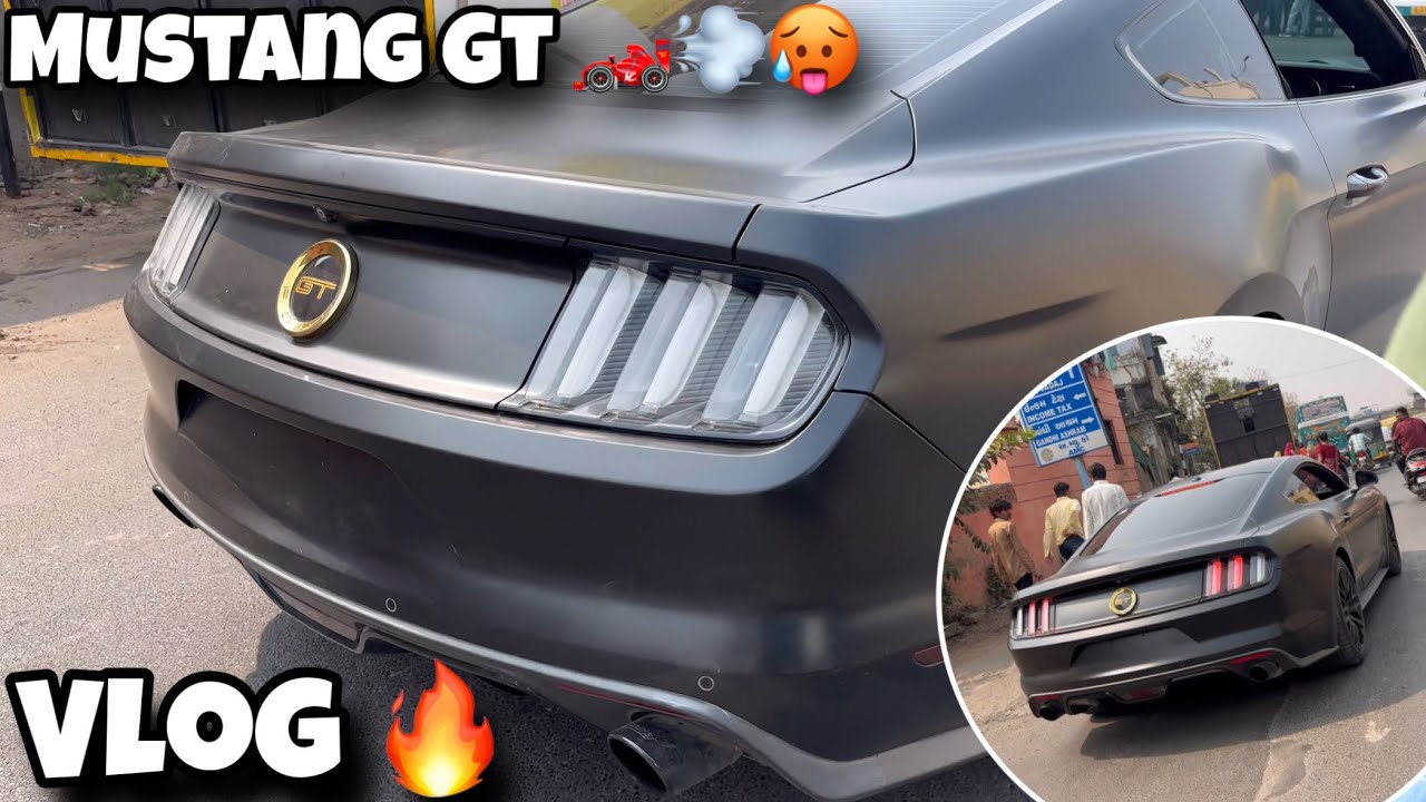 Aaj Dekhi Real Beast – Mustang GT 🐎🔥Daily Vlog #dailyvlog #vlog #viral #mustang #mustanggt #carlover