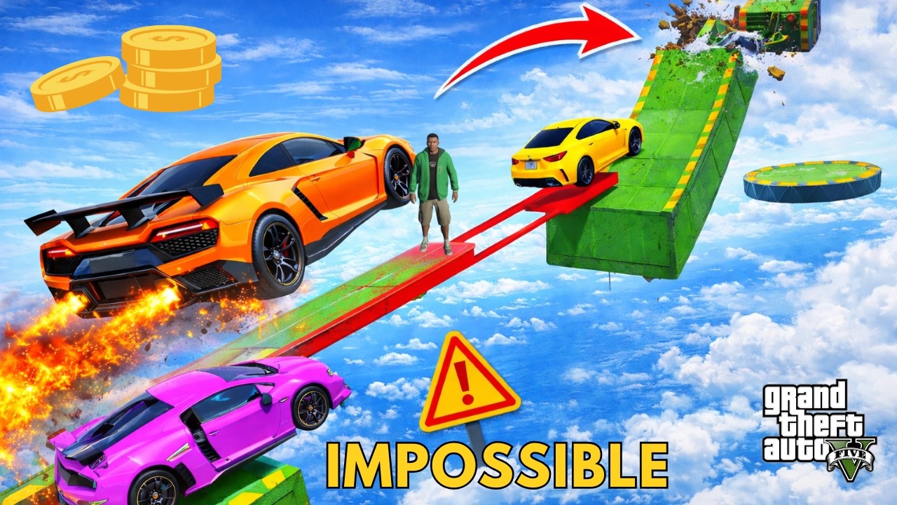 100% FAIL RAMP CHALLENGE! GTA V