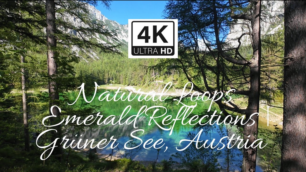 Natural Loops – Emerald Reflections Grüner See, Austria