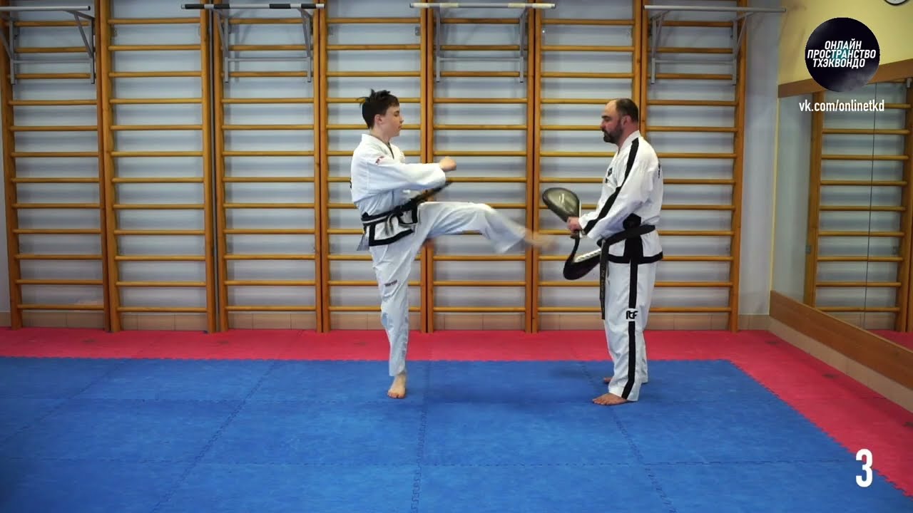 Спарринговые упражнения в классическом Тхэквондо Чанг-Хон(ICTF)