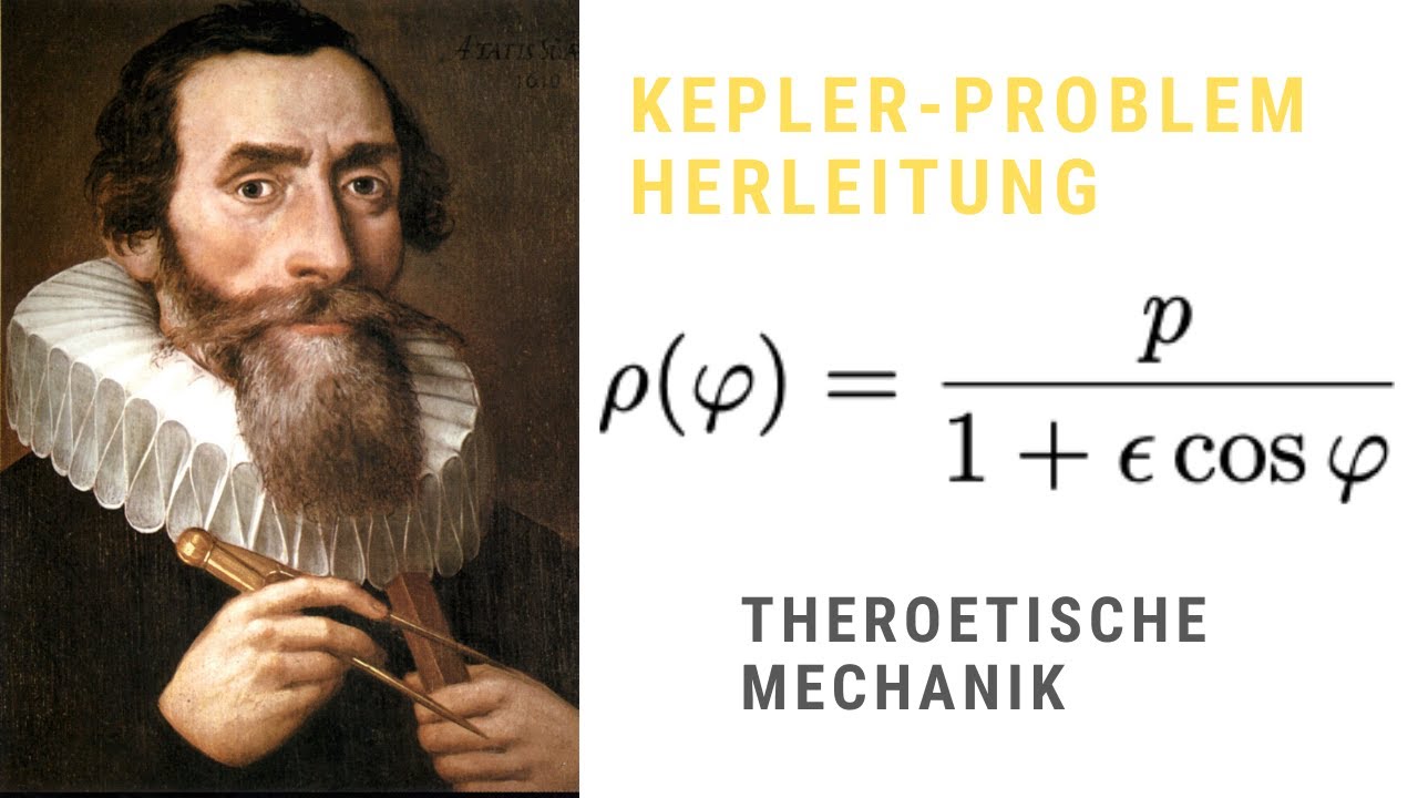Das Keplerproblem/Zweikörperproblem - Eine Herleitung mit den Lagrange-Gleichungen | HowToPhysics