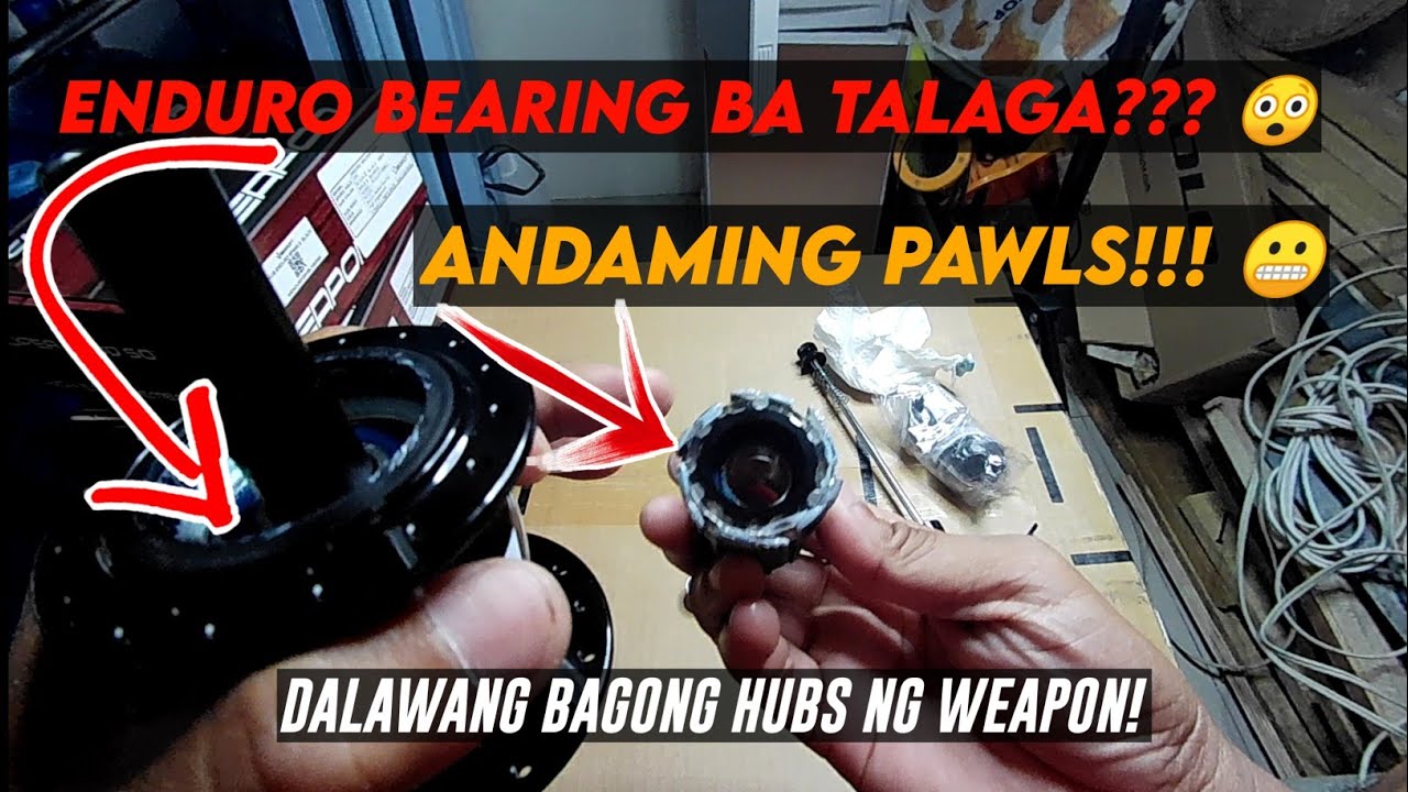 Dalawang Bagong MTB Hubs ng Weapon!