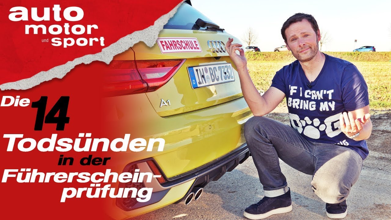 Bestanden? Die 14 Todsünden in der Führerscheinprüfung - Bloch erklärt #60 | auto motor & sport