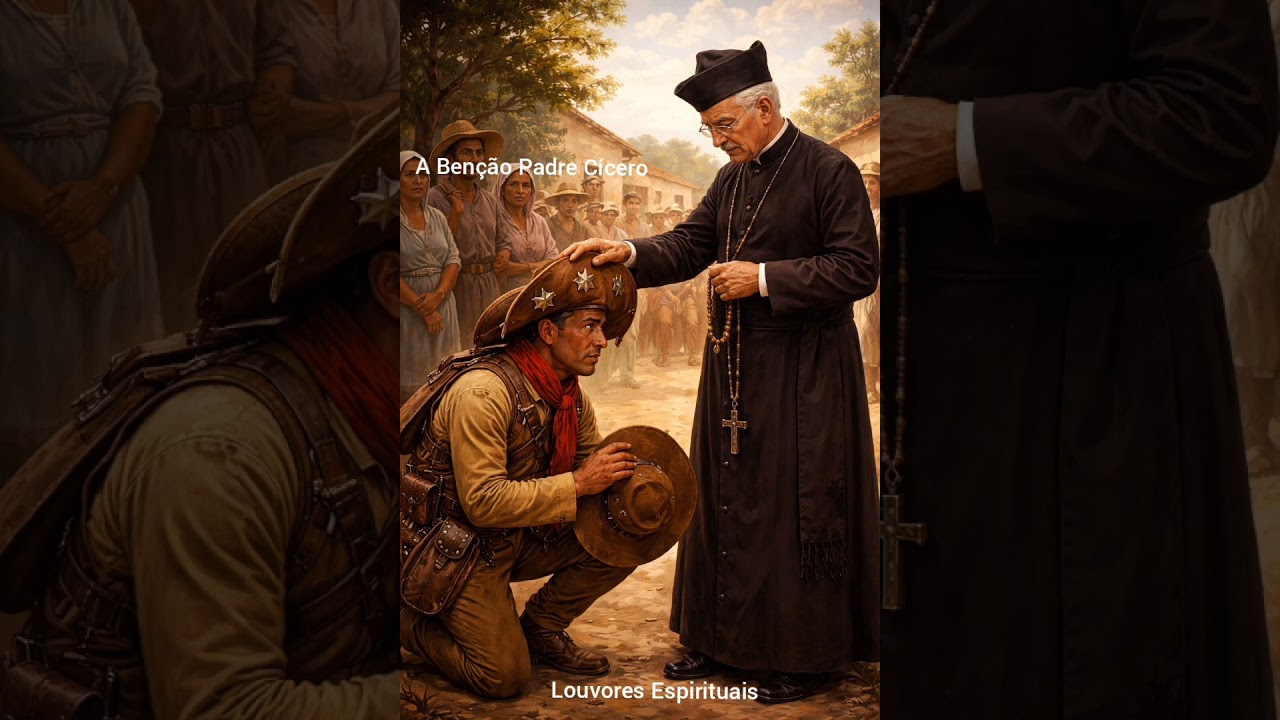 Padre Cícero abençoa Lampião (Louvores Espirituais)🎤