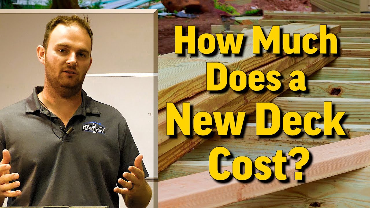 How Much Does a New Deck Cost? | Allegan County Michigan | 2023
