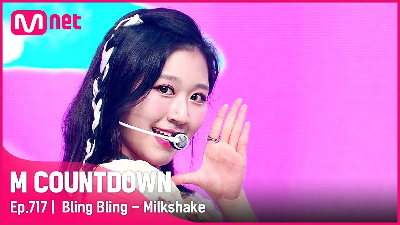 [Bling Bling - Milkshake] KPOP TV Show | #엠카운트다운 EP.717 | Mnet 210708 방송