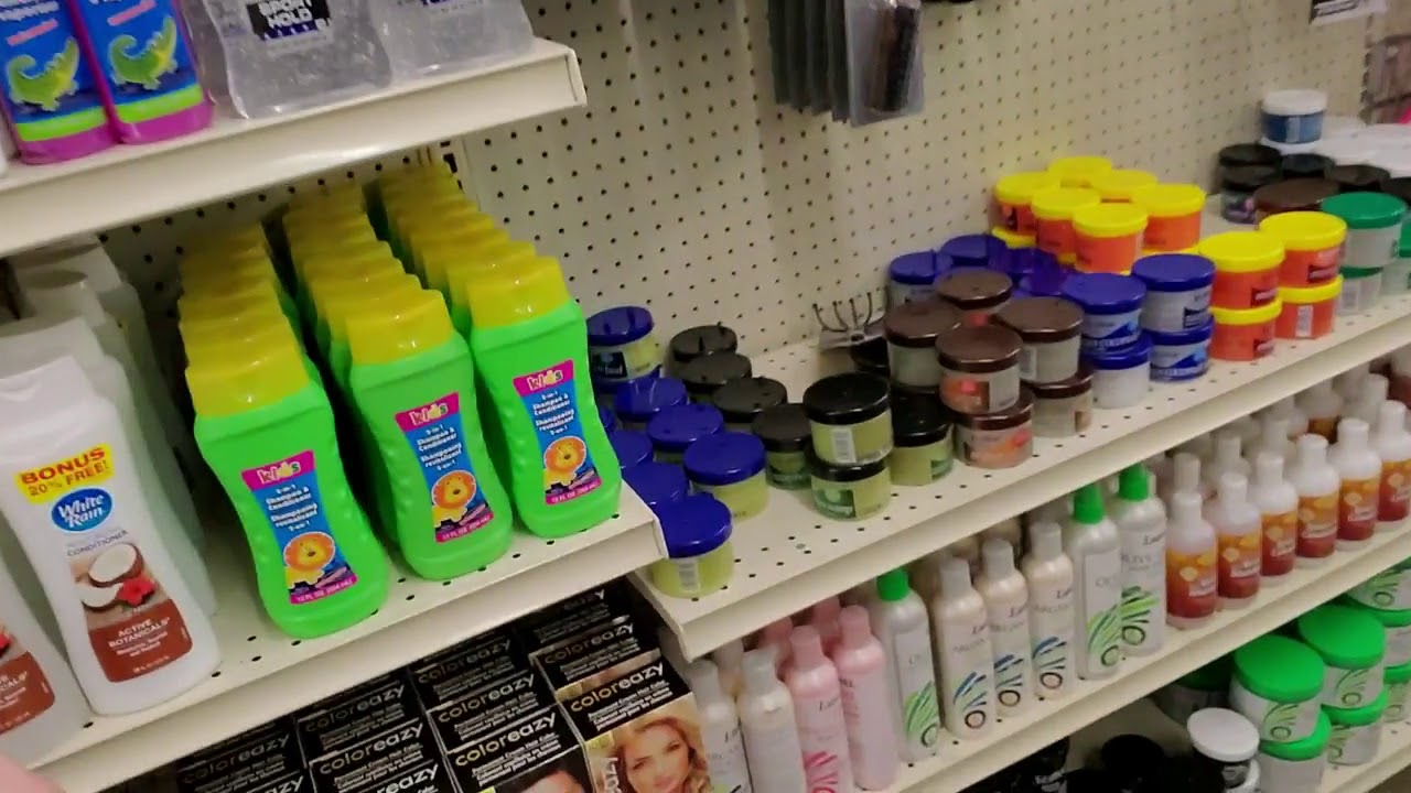 Dollar Tree Shampoo & Miscellaneous Shelf Organization 1-10-2020