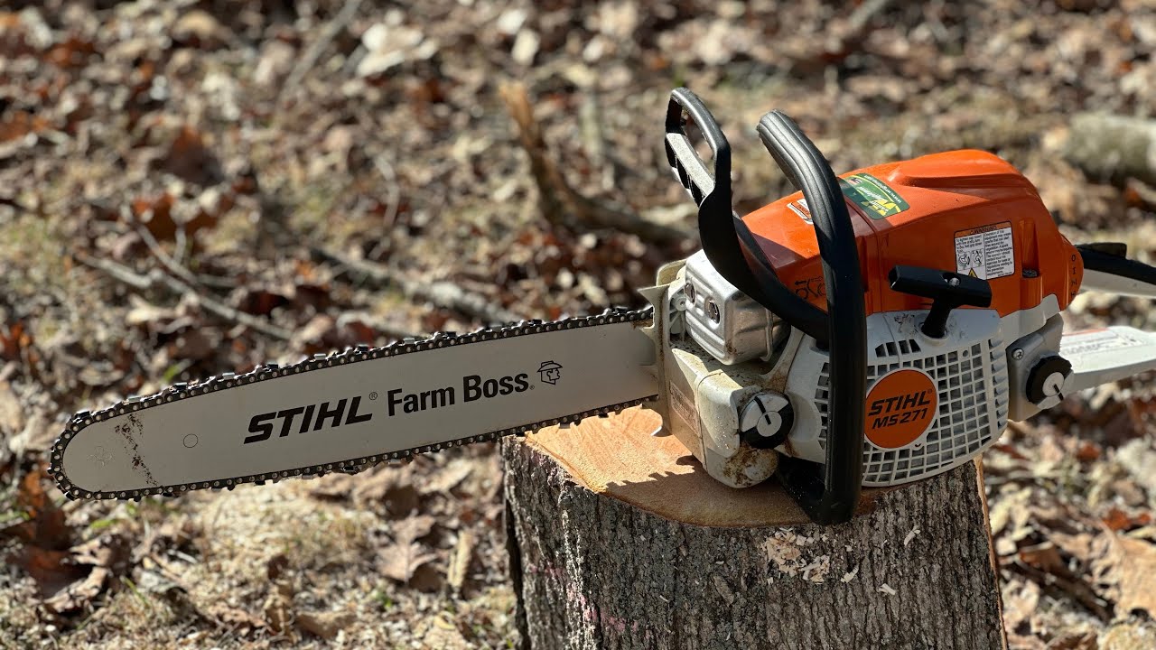 🪚 🪵КРАТКИЙ ОБЗОР ГАЗОНОКОСИЛКИ STIHL FARMBOSS MS 271 🪚🪵