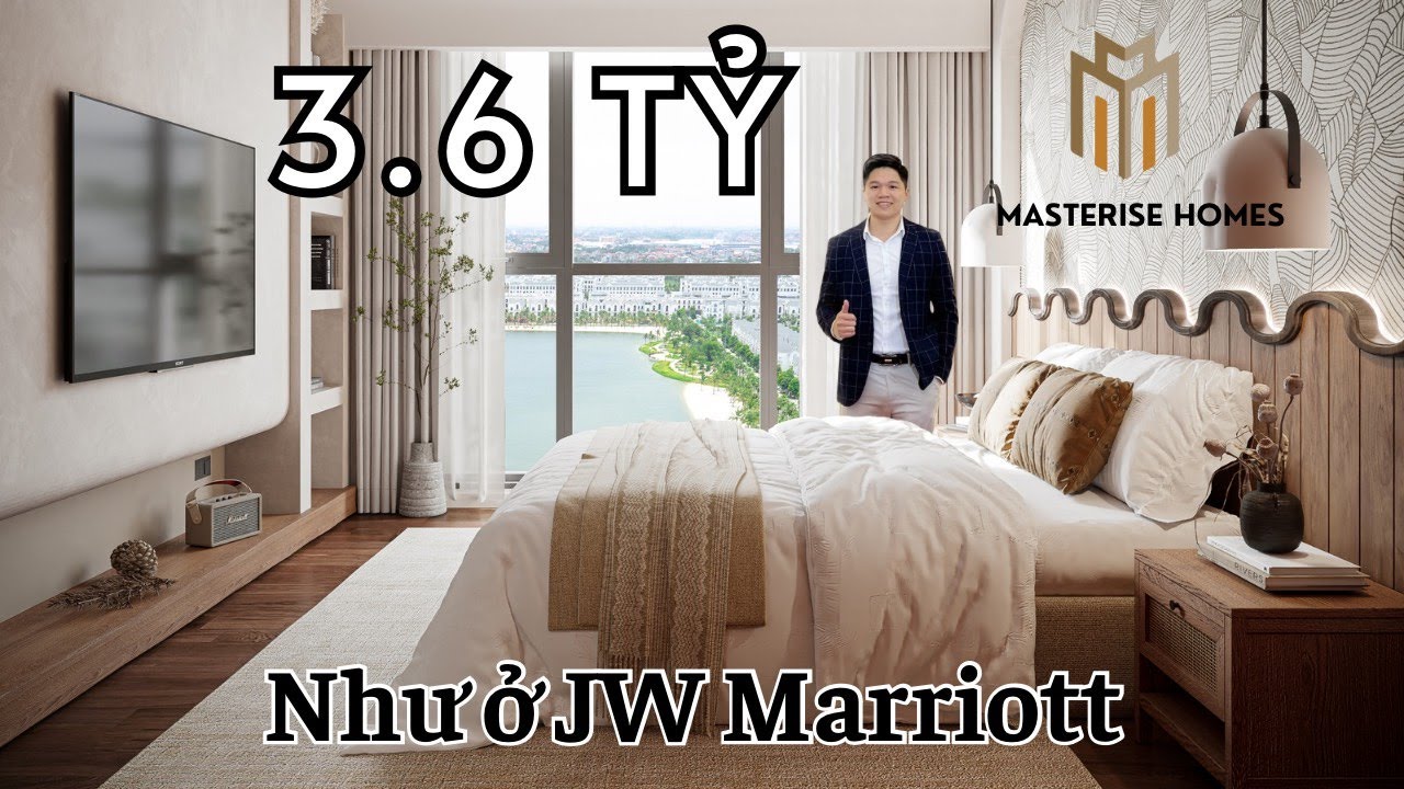 3.6 Tỷ Mua Đứt Căn 2PN+1 2WC Tại Masteri Ocean Park Xịn Như Khách Sạn 5 Sao