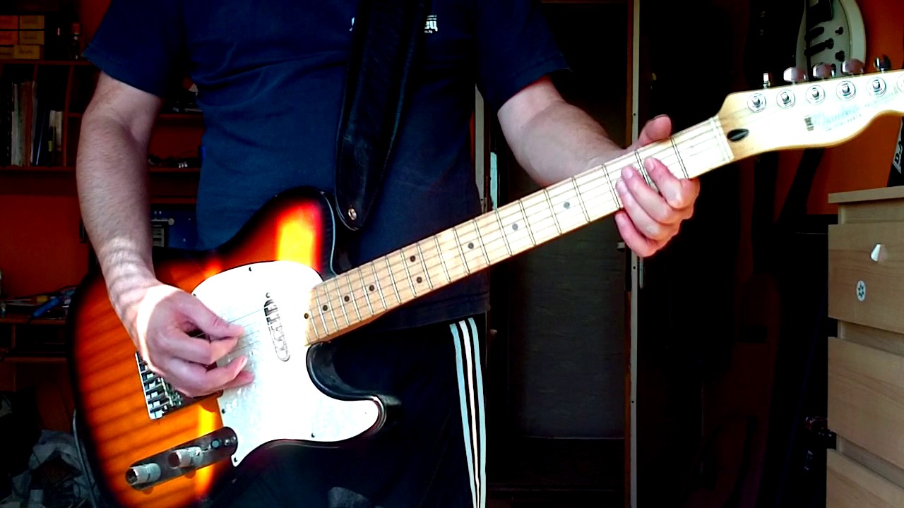 Seymour Duncan Hot Rails Tele bridge demo (Pink Floyd cover)