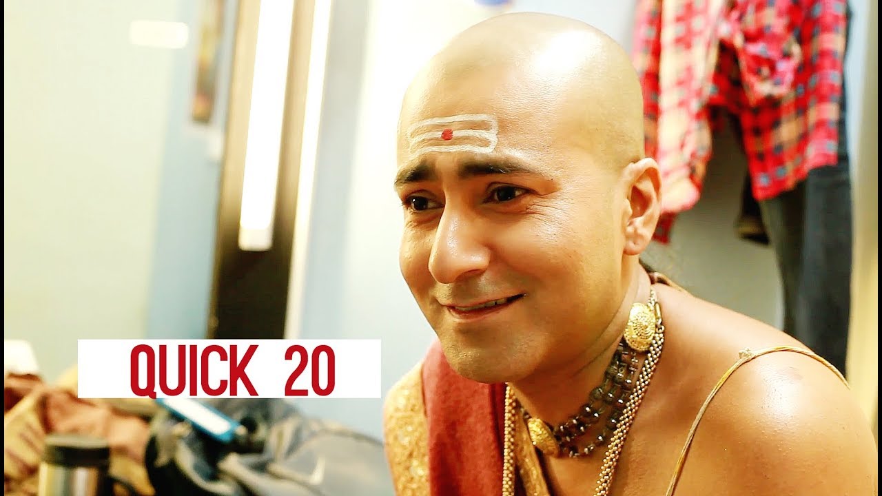 Tenali Rama | QUICK 20 | Krishna Bharadwaj aka Pandit Rama Krishna Answers 20 Questions