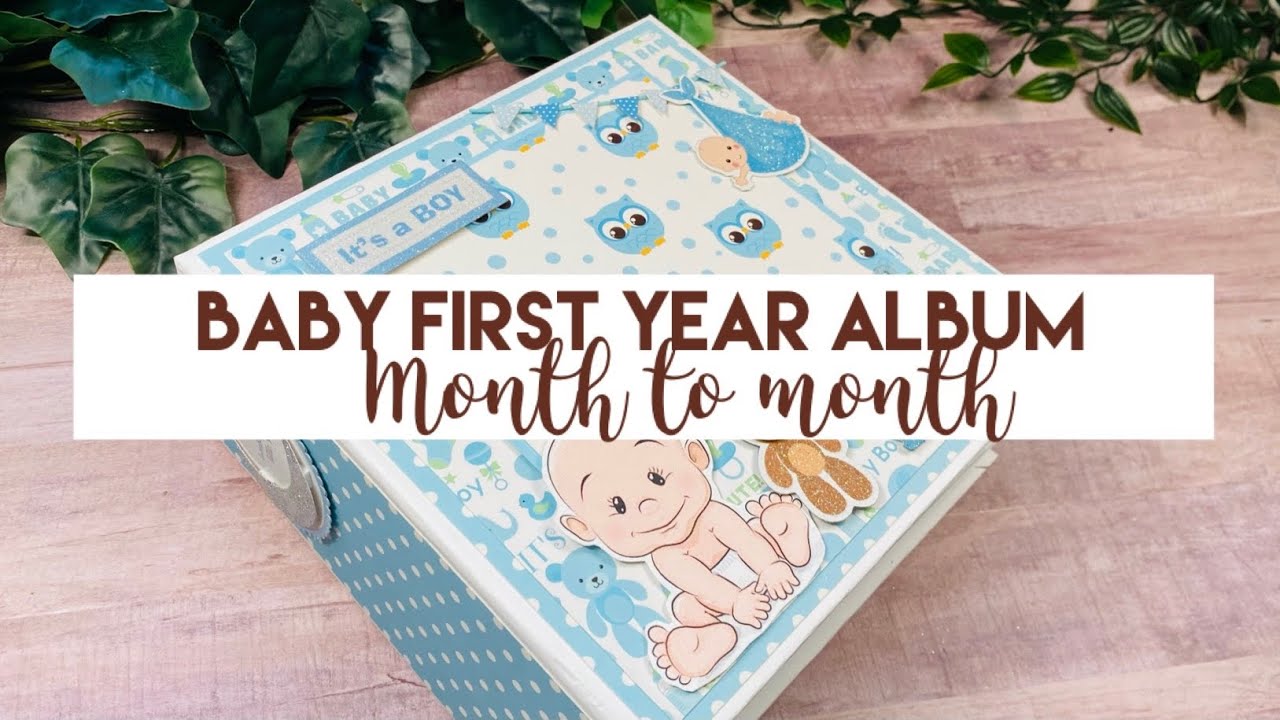 Baby Boy First Year Album