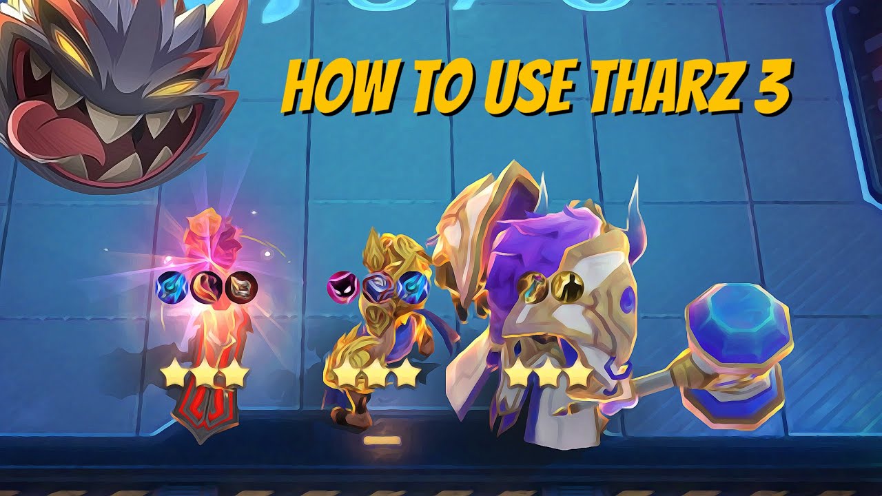 HOW TO USE THARZ SKILL 3 NEW UPDATE | MAGIC CHESS MLBB