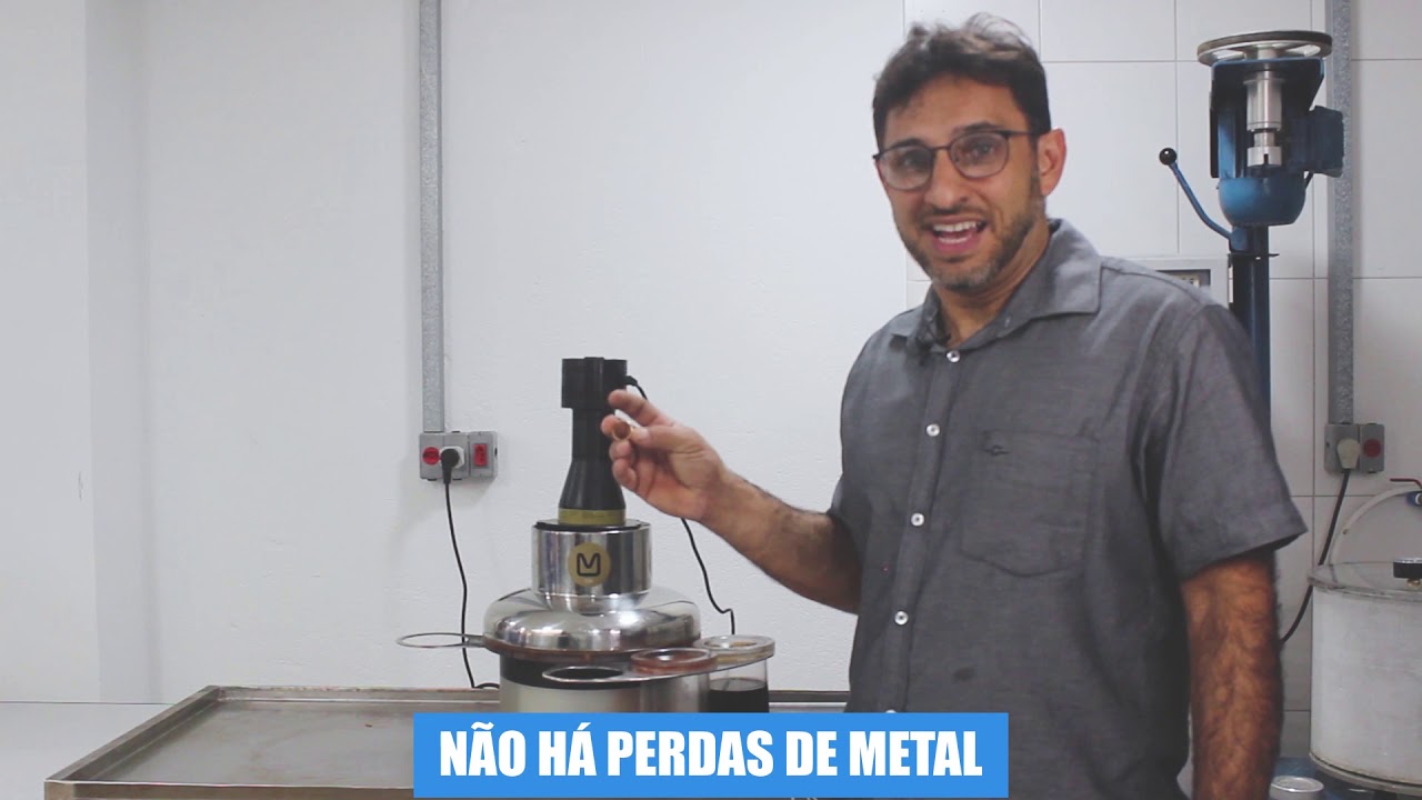 Demonstração virtual  Murua: Eletropolimento mecânico