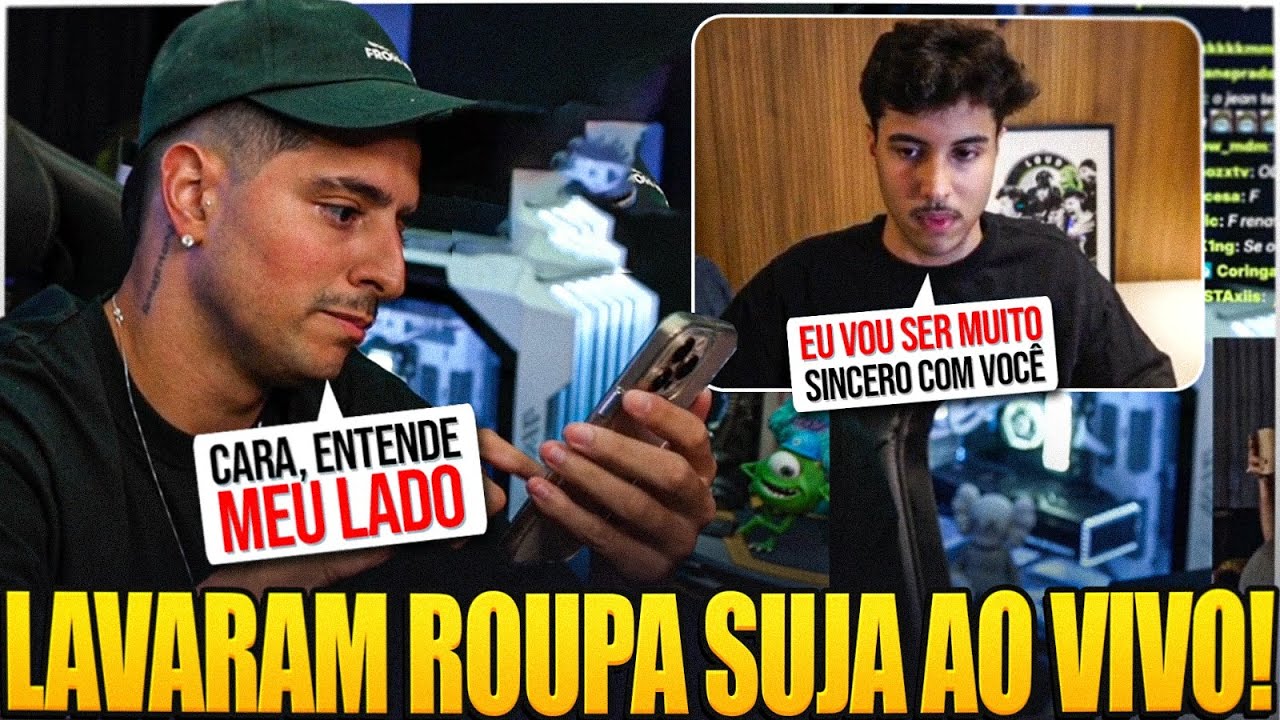 CORINGA LIGOU PRO RENATINHO AO VIVO PRA LAVAR ROUPA SUJA SOBRE A LOUD