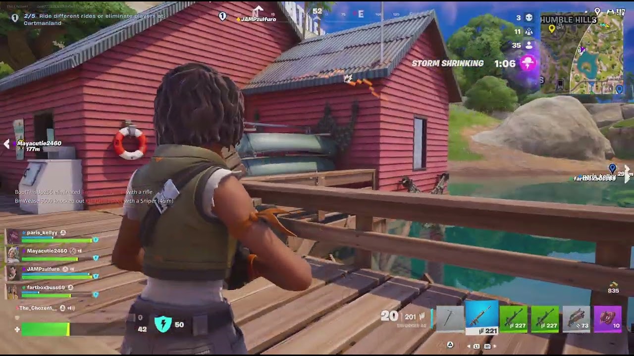The sniper guy had it in for me. #fortnite #fortniteshorts #fortniteclips #gaming #funny