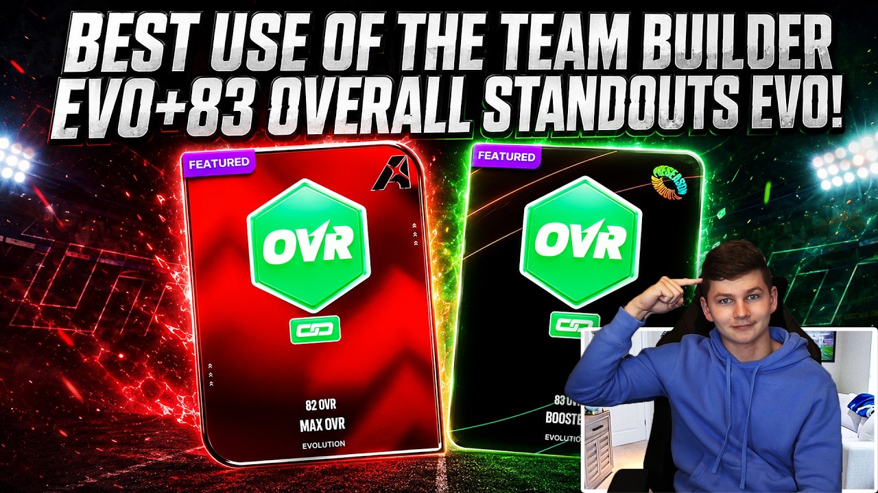 ЛУЧШЕЕ ИСПОЛЬЗОВАНИЕ TEAM BUILDER EVO + PRESEASON STANDOUTS 83 EVO!
