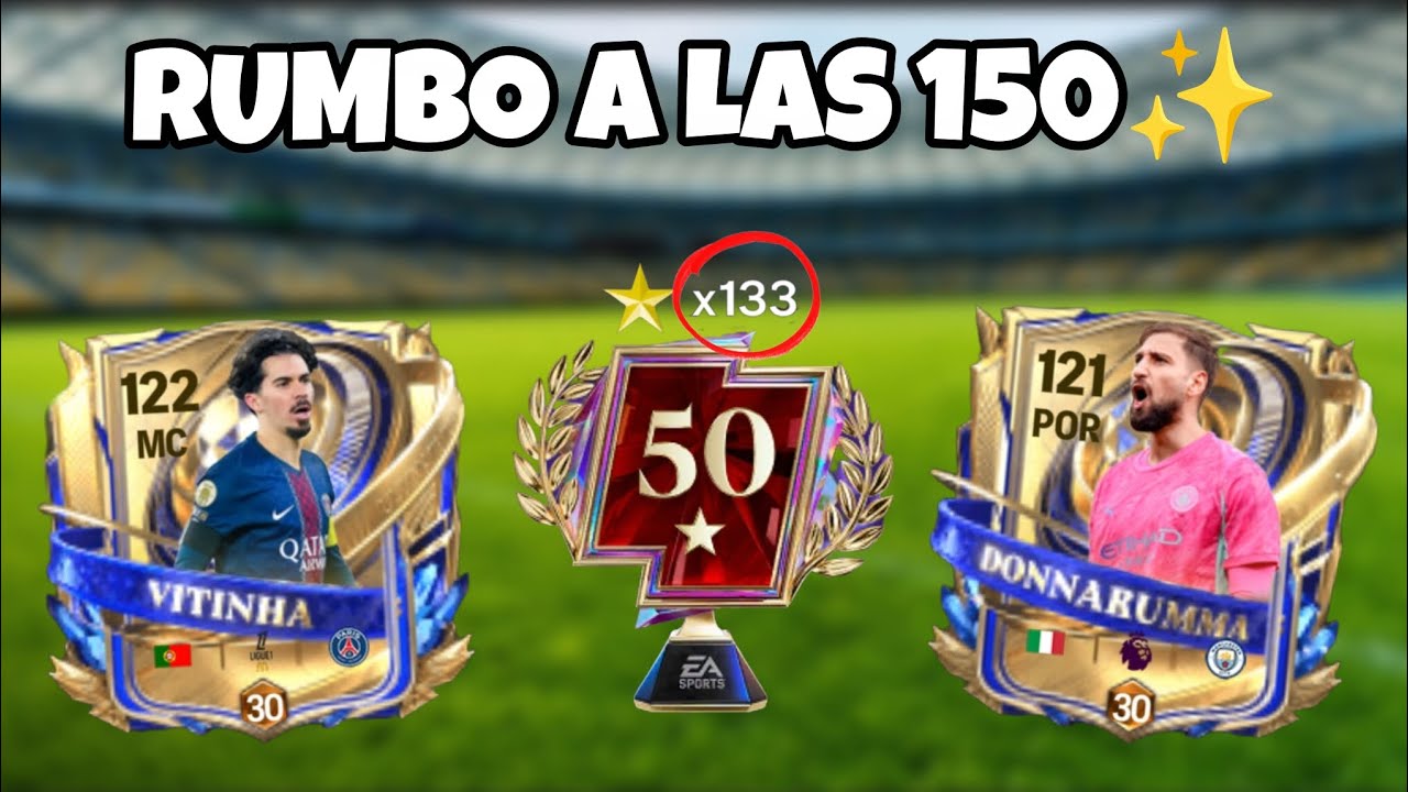 +130 ESTRELLAS💫 VITINHA Y DONNARUMA UTOTY LOS TOP 1 EN SU POSICIÓN🦾