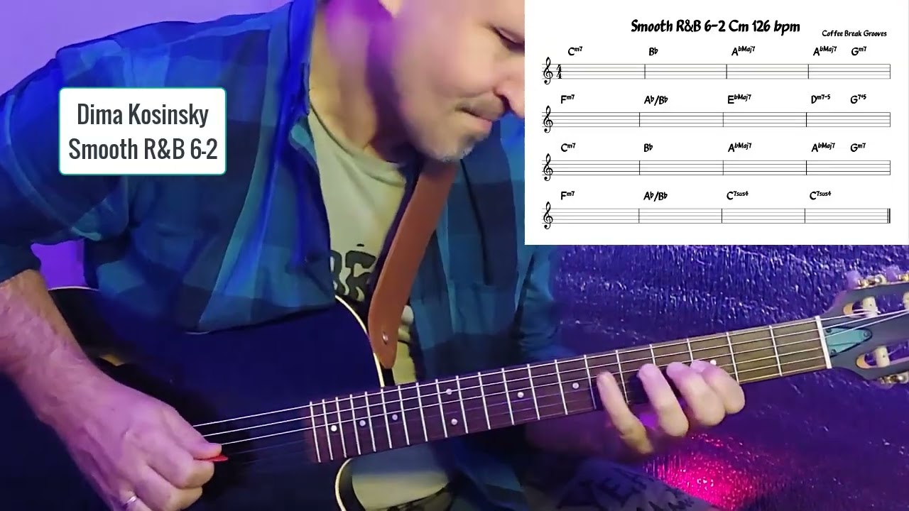 Dima Kosinsky jams with Smooth R&B 6-2 CoffeeBreakGrooves.com