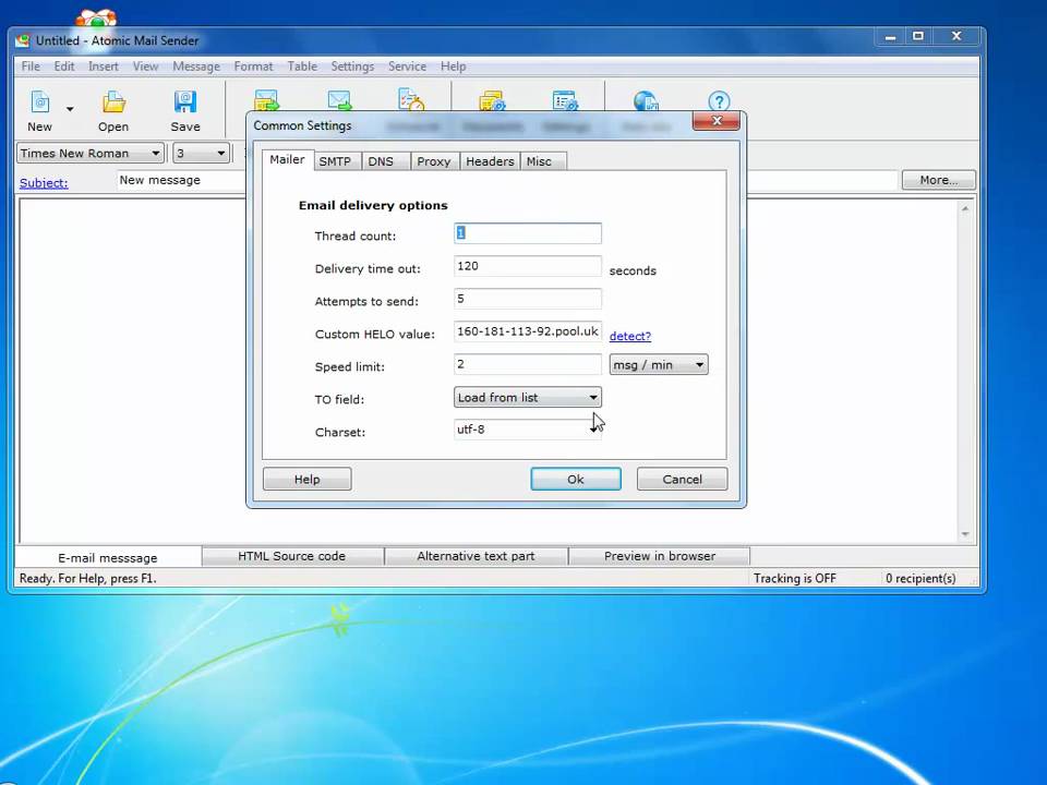 Atomic Mail Sender | Mass Email Software