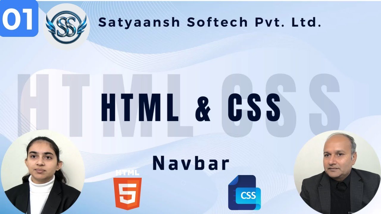 01-Making Navbar using html and css | Satyaansh Softech pvt ltd | Panipat