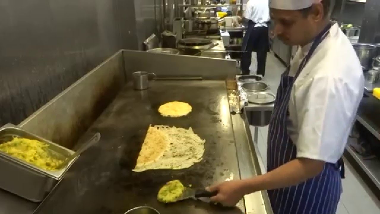 Indian Street Food: Onion Rava Masala Dosa & Pizza Utthappam at Sangeetha Restaurant Hounslow London