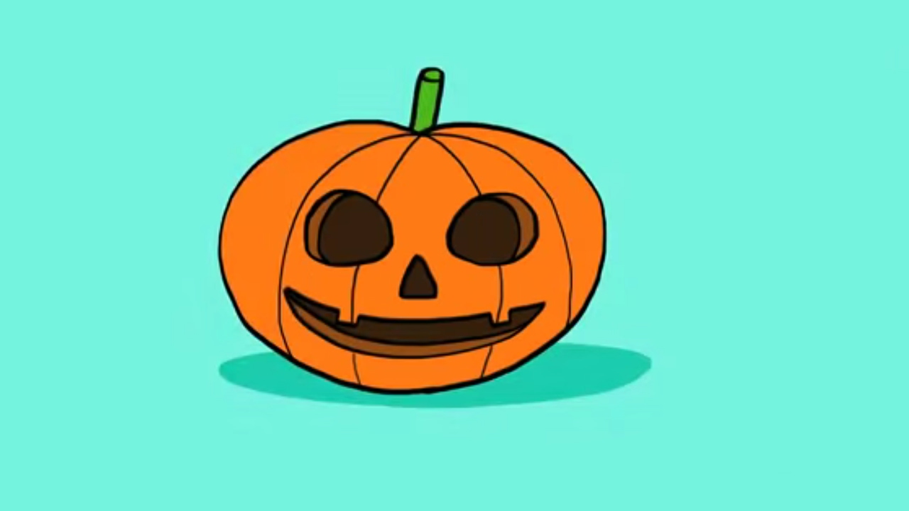 Apprendre à dessiner une citrouille