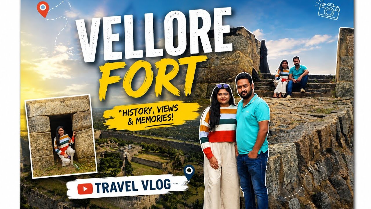 Vellore Fort: Pattharon Mein Chhupi 500 Saal Ki Kahani | Tamil Nadu | #TamilNaduTourism#rjdiaries
