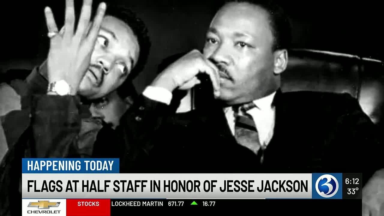 Flags fly at half staff as Rev. Jesse Jackson laid to rest
