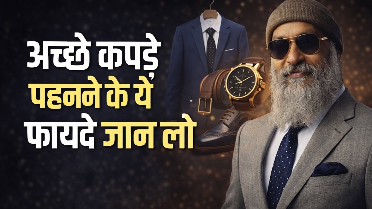 🔥अच्छे कपड़े पहनने के ये फायदे जान लो | Osho inspired Hindi  Motivation Speech