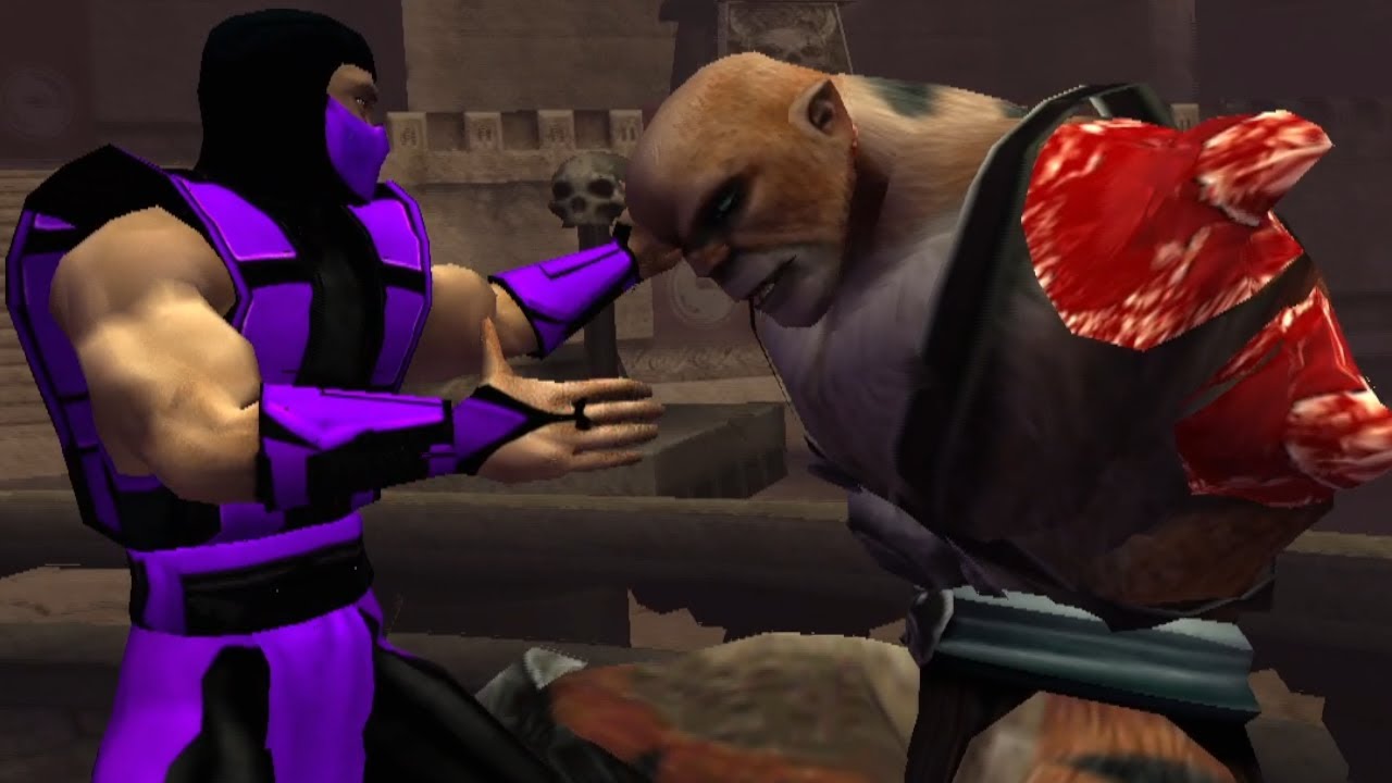 Ultimate Mortal Kombat: Shaolin Monks v2 - Rain vs All Bosses