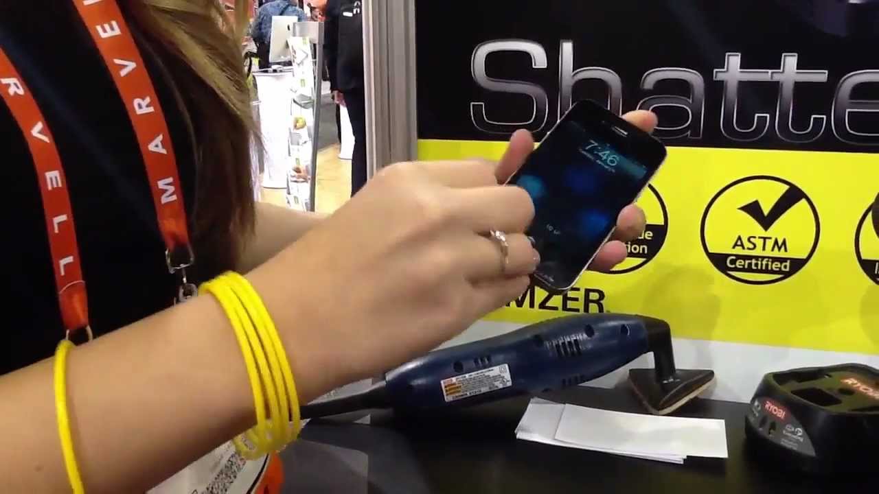 Amzer® Shatterproof™ Hands On with CNET @ CES 2013