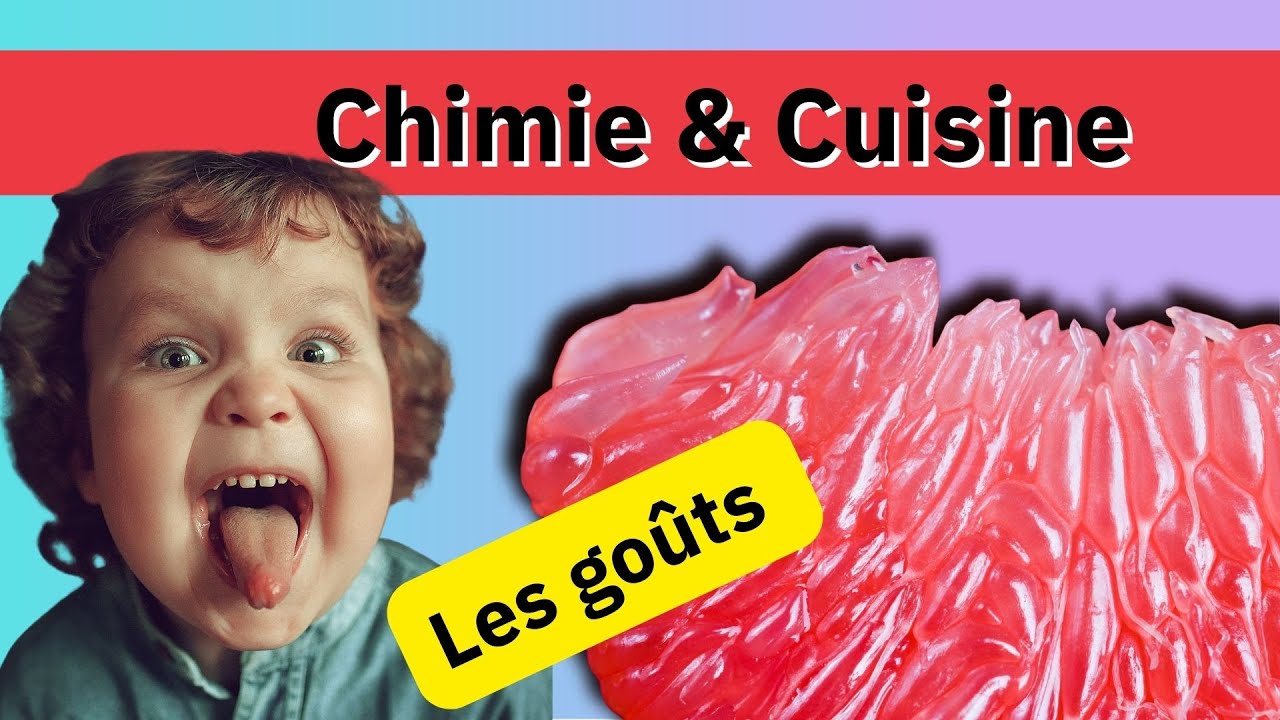 Chimie & Cuisine  : l'origine des 5 saveurs