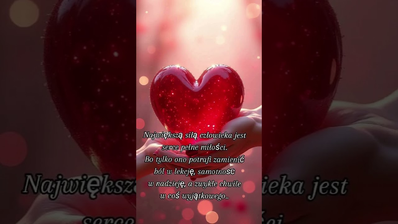 Największa siła człowieka jest 