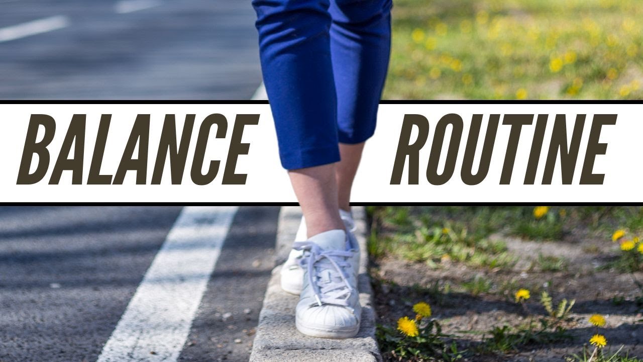Top Balance Exercises for Seniors 70+ (Only 1 Min/Day)