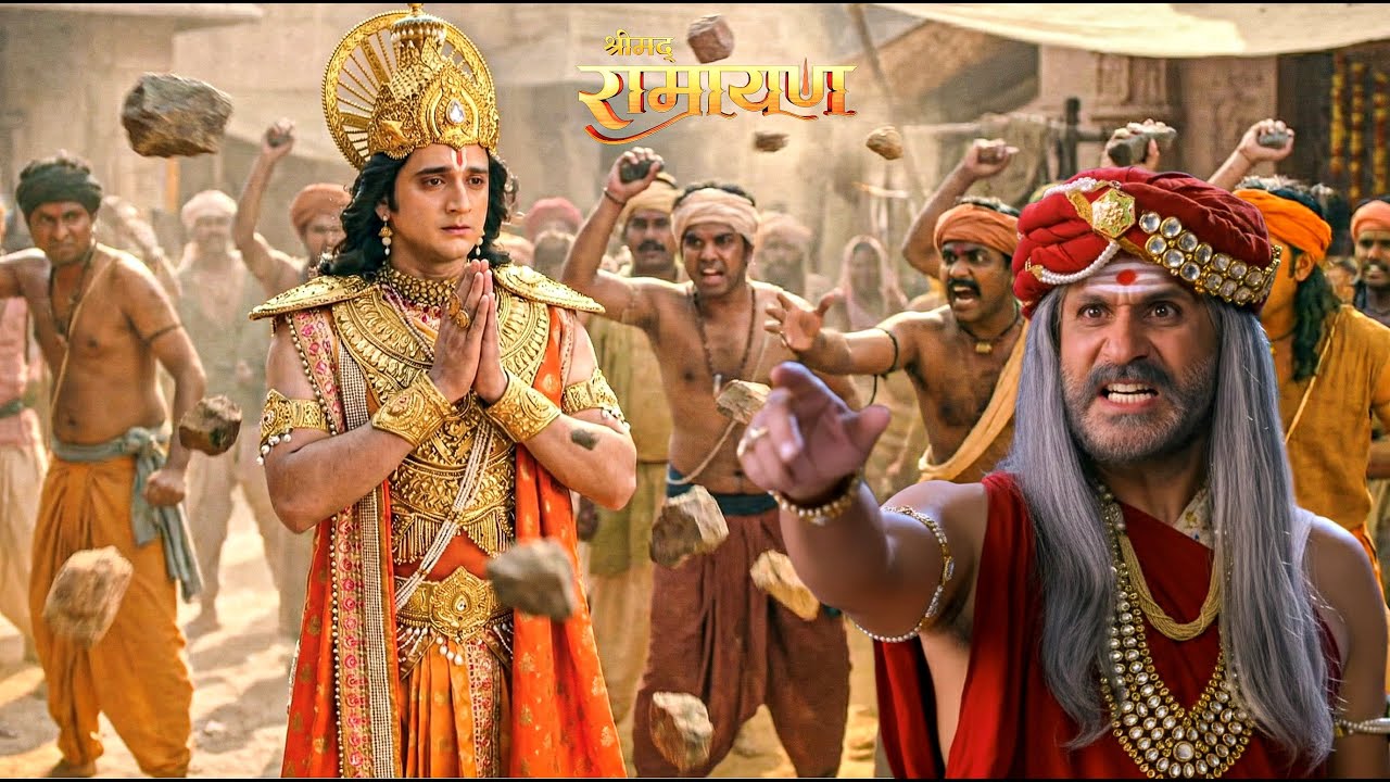 माँ सीता की दयनीय दशा देख भड़क उठे महाराज जनक, मिथिलावासियों ने श्रीराम पर बरसाए पत्थर|| Ramayan