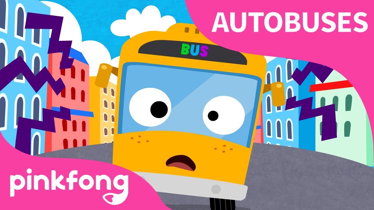 Las Ruedas del Bus Urbano Amarillo | Autobuses | Pinkfong Canciones Infantiles