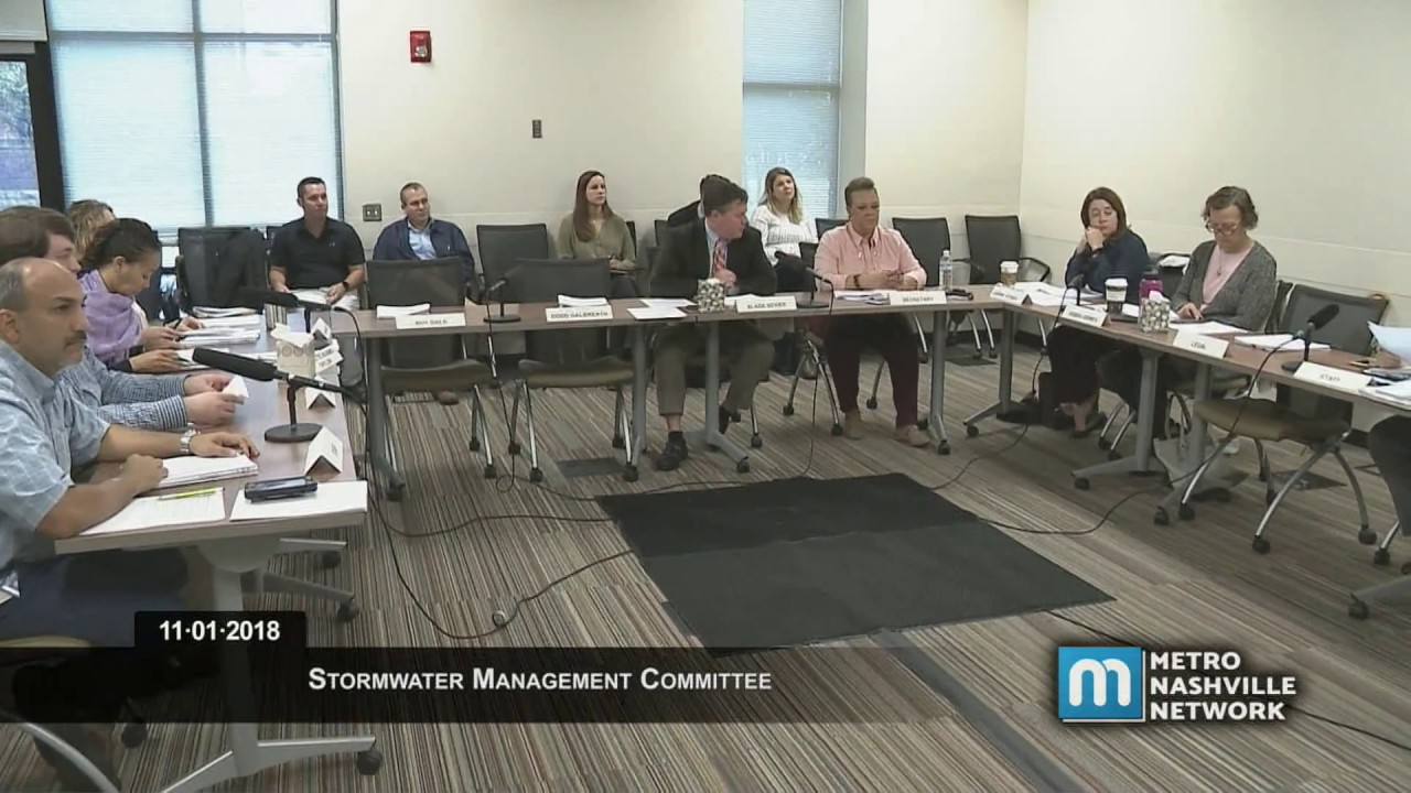 11/01/18 Stormwater Management Committee