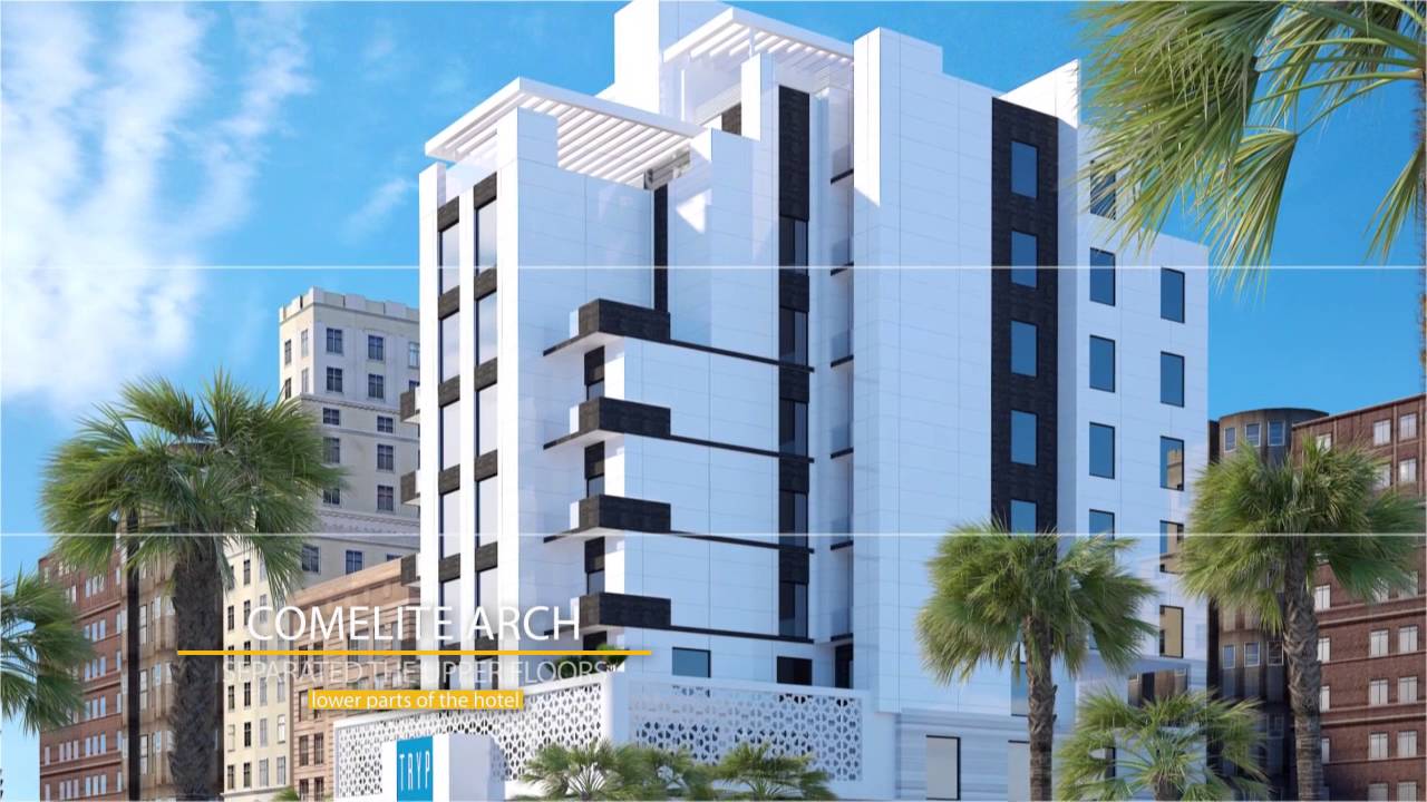 Olaya Hotel Exterior and Interior Design