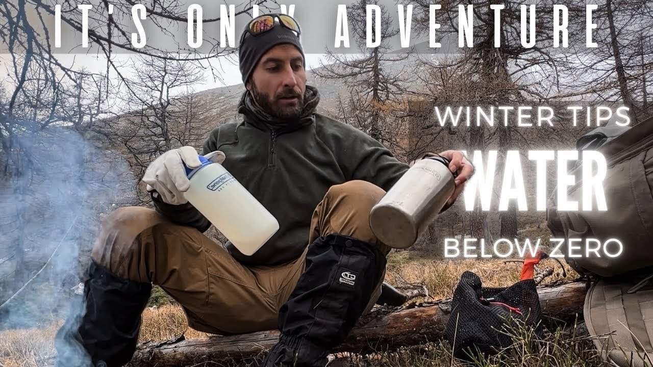 Gestione dell’acqua durante l'inverno. Consigli per escursionismo o trekking di più giorni.