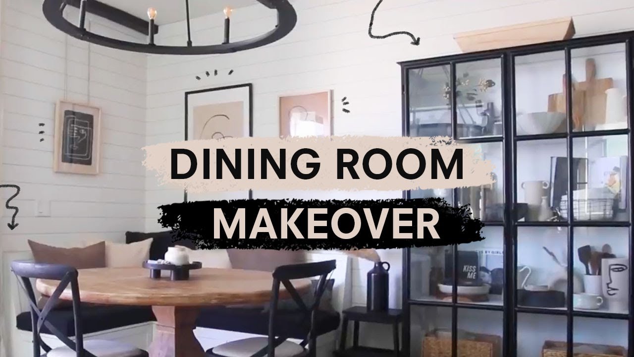 DIY Dining Room Makeover