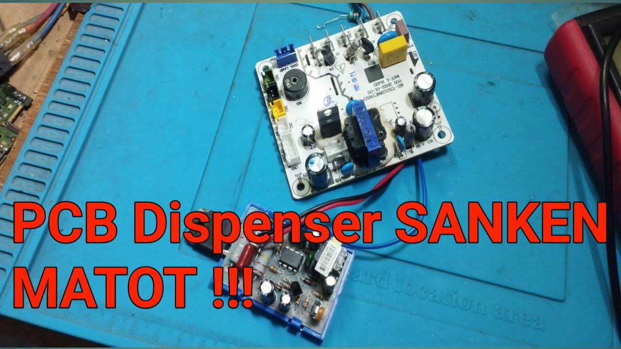 Solusi Pcb dispenser sanken mati total !!!