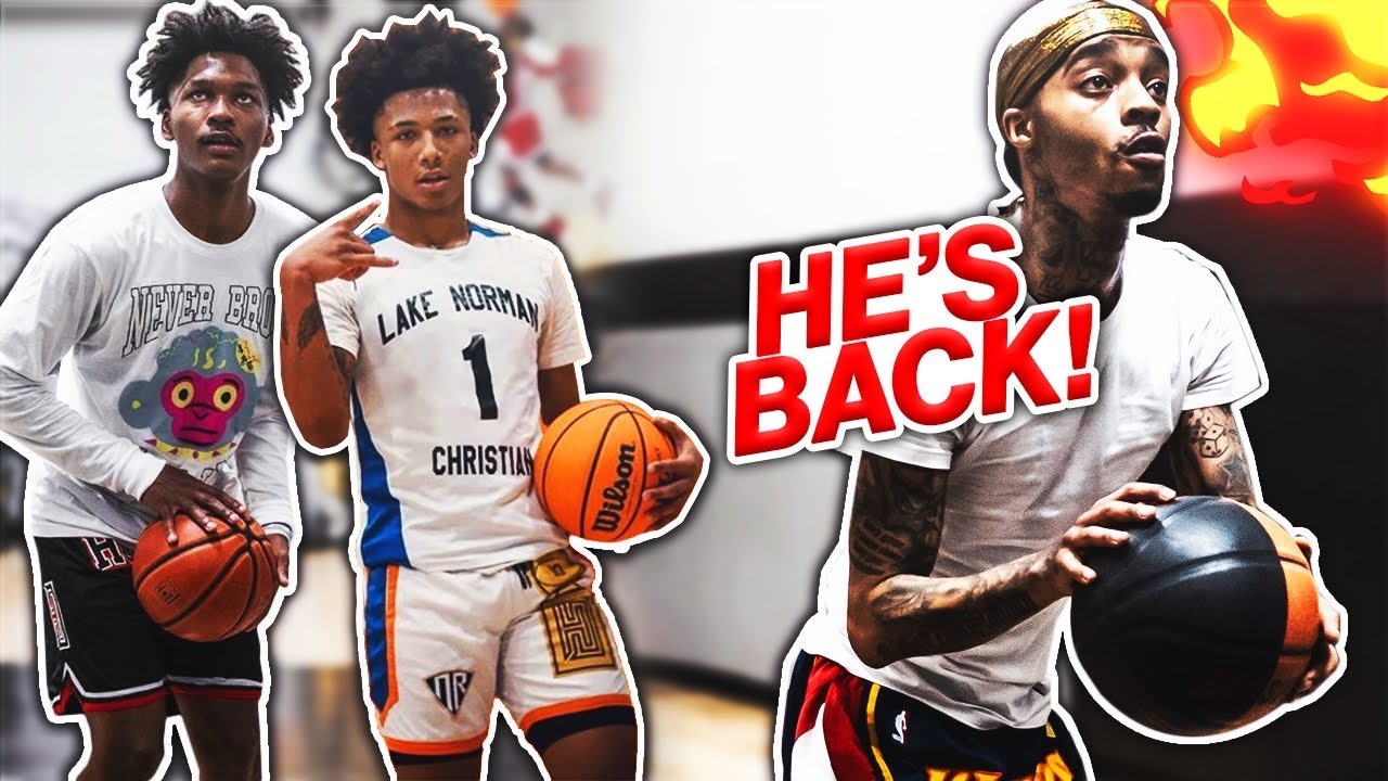 Flight Is Back! Training For March 2021! Mikey Williams & Bryce Griggs Workout Before Transfer!