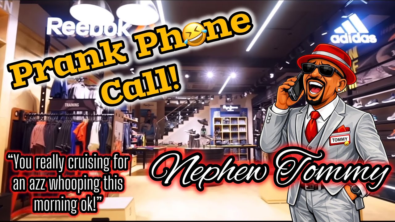 Nephew Tommy Prank Phone Call! | “SHOPLIFTING”🤣