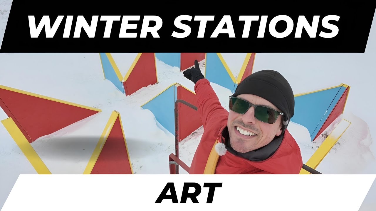 Exploring Winter Stations 2025: Art on Toronto's Woodbine Beach!