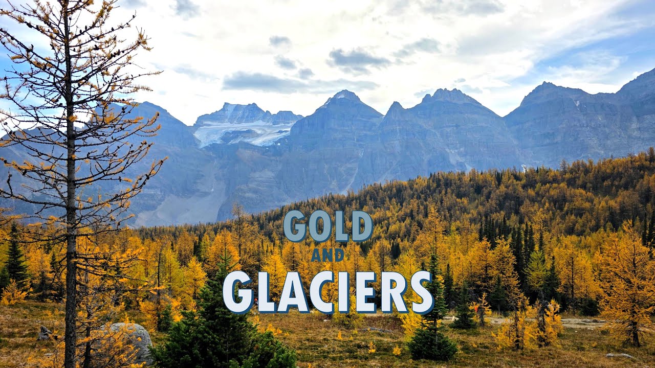 Banff Larch Valley Big Beehive Hiking in 4k - Gold and Glaciers