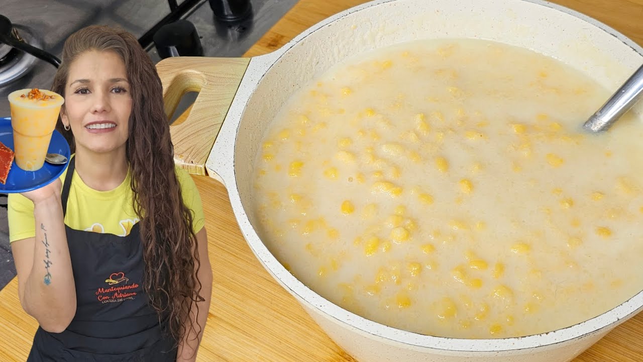 Cómo preparar MAZAMORRA Colombiana, fácil y deliciosa